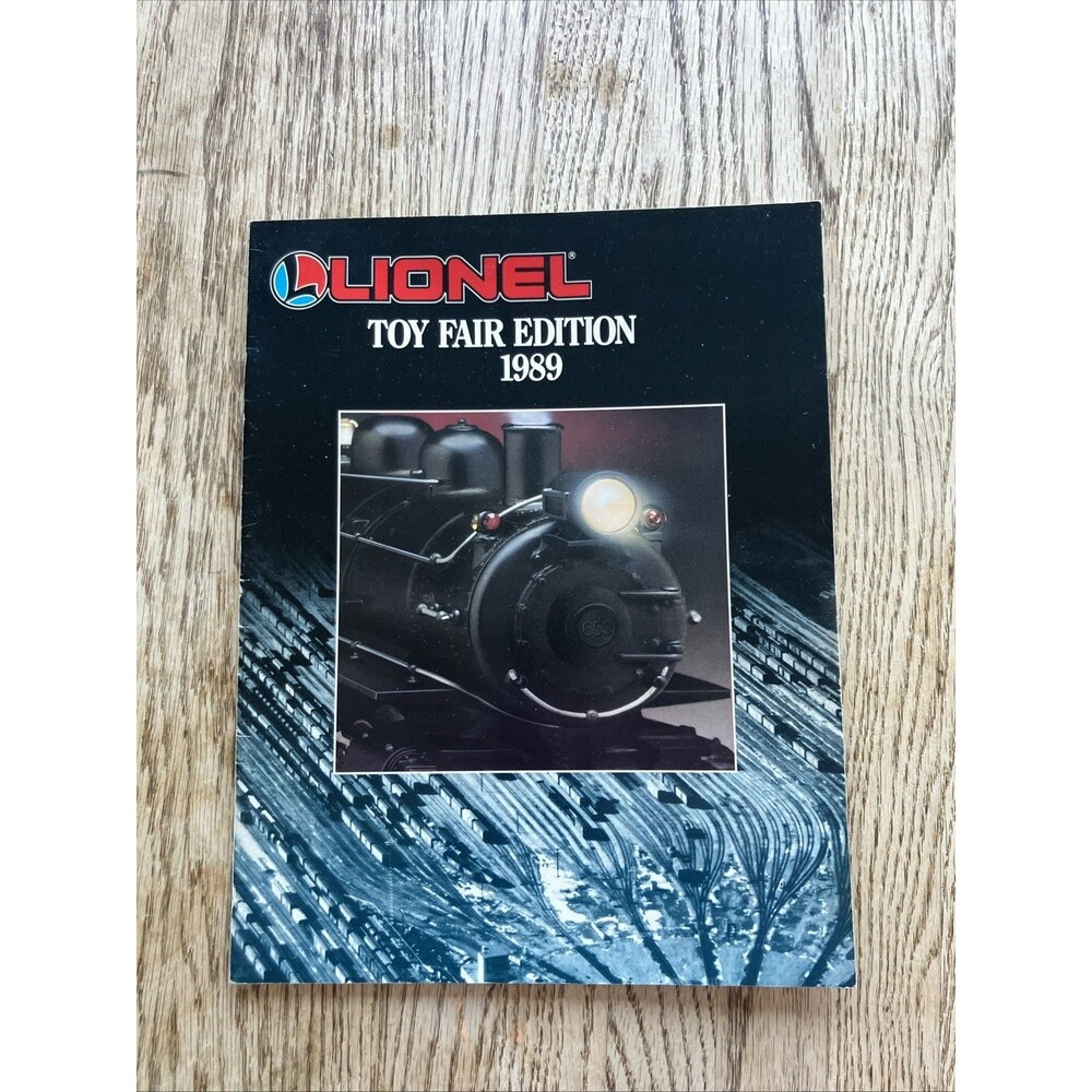 LIONEL Model Trains Toy Fair Edition CATALOG Rare - 1989!